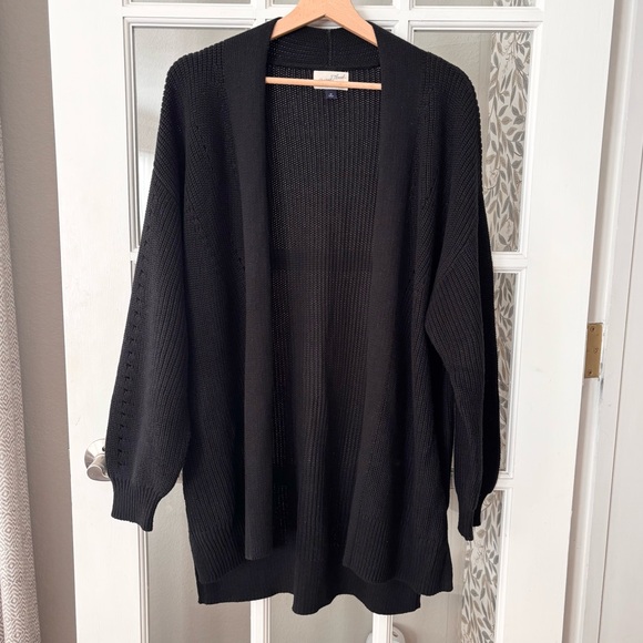 Universal Thread | Sweaters | Universal Thread Black Oversized Cardigan ...